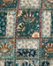 Teal Green Printed Kurta with Chikankari Design